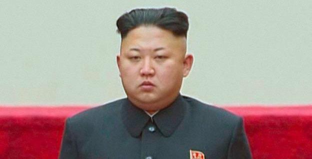 North Korea communist dictator Kim Jong Un in an undated photo released by North Korean state media.