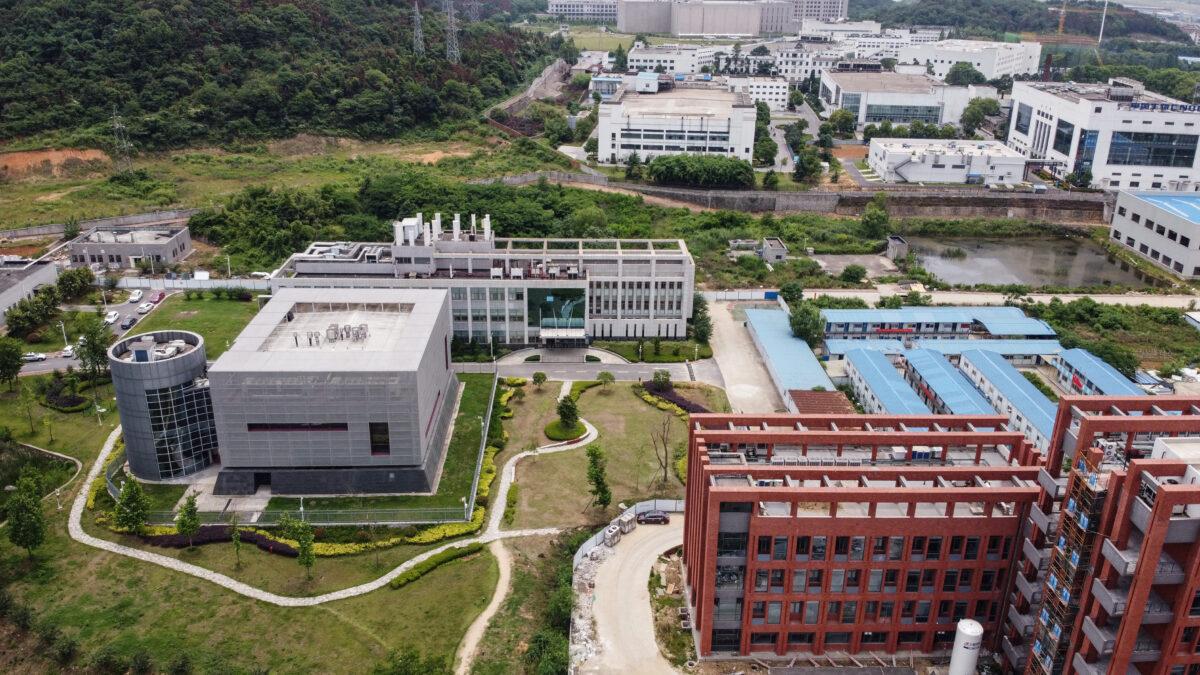 The P4 laboratory on the campus of the Wuhan Institute of Virology is seen in Wuhan, China's central Hubei Province, on May 13, 2020. (Hector Retamal/AFP via Getty Images)