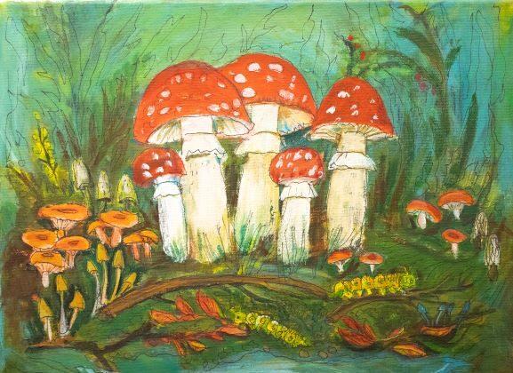 ‘Mushrooms’ at the Fountain House Gallery
