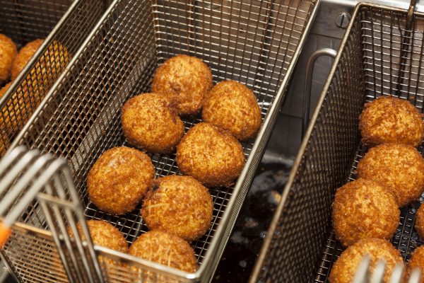 Potato balls from Porto's