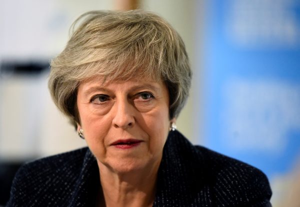 Britain's Prime Minister Theresa May